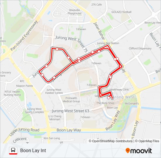 242 Bus Line Map