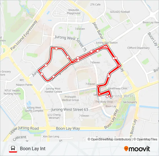 公交242路的线路图