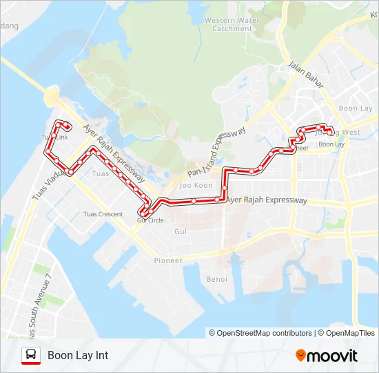 公交192路的线路图