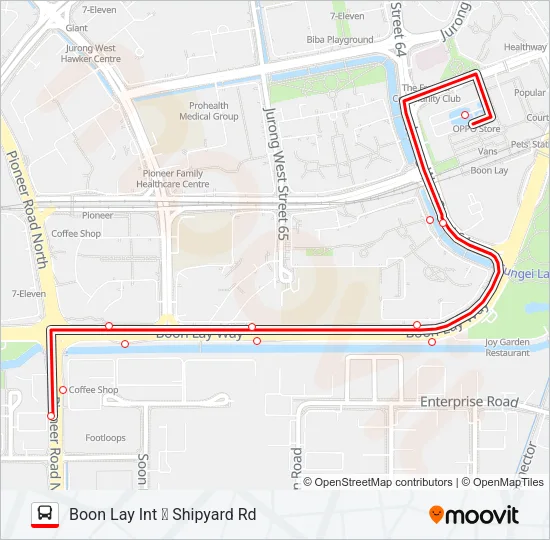 公交251路的线路图
