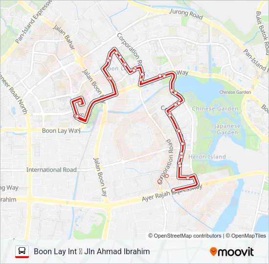 公交240路的线路图