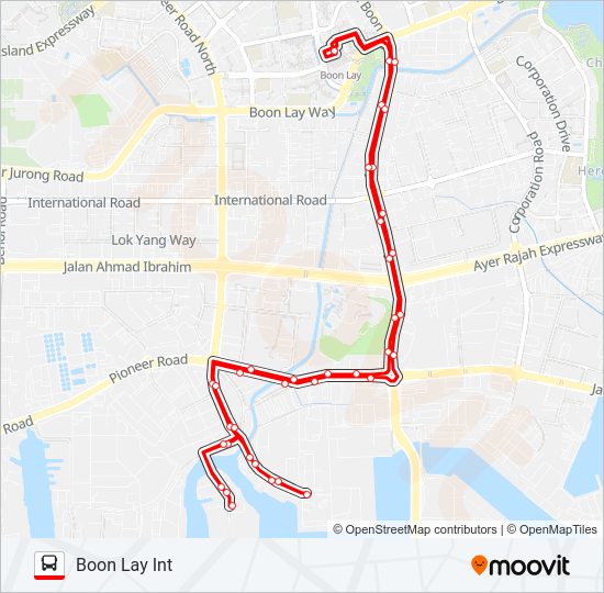 249 Bus Line Map