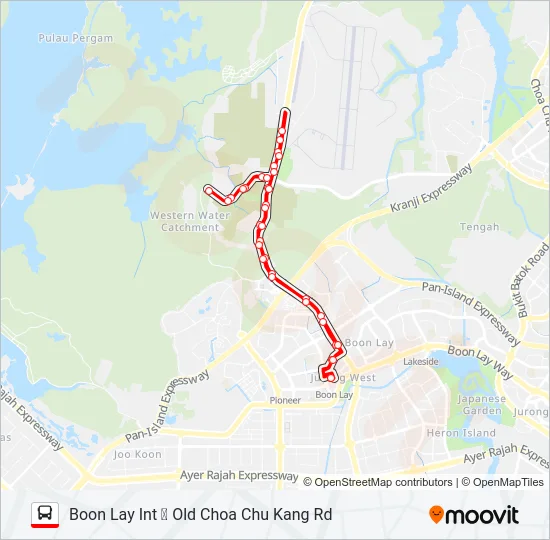 公交405路的线路图