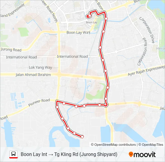 公交249A路的线路图