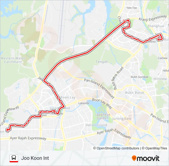 公交974路的线路图