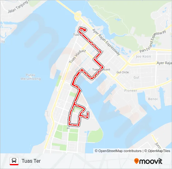 公交247路的线路图