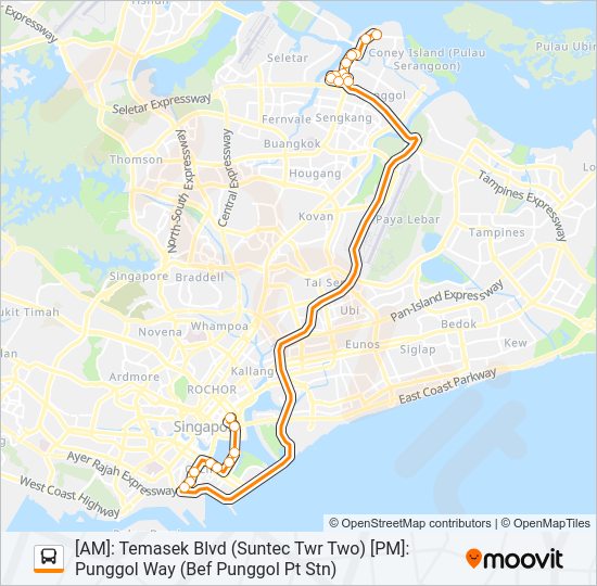 673 Bus Line Map