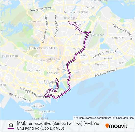 公交675路的线路图