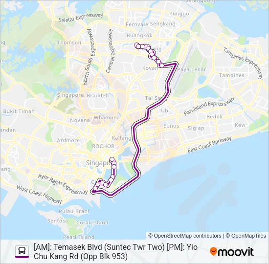 公交675路的线路图