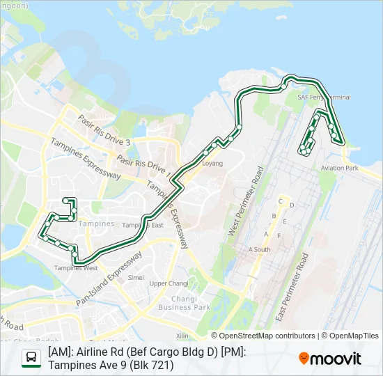 公交LCS1路的线路图