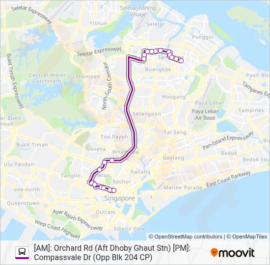 682 Route: Schedules, Stops & Maps - Compassvale Dr (Opp Blk 204 CP ...