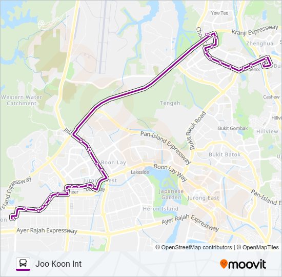 Bus 974 Route Map 974 Route: Schedules, Stops & Maps - Joo Koon Int (Updated)