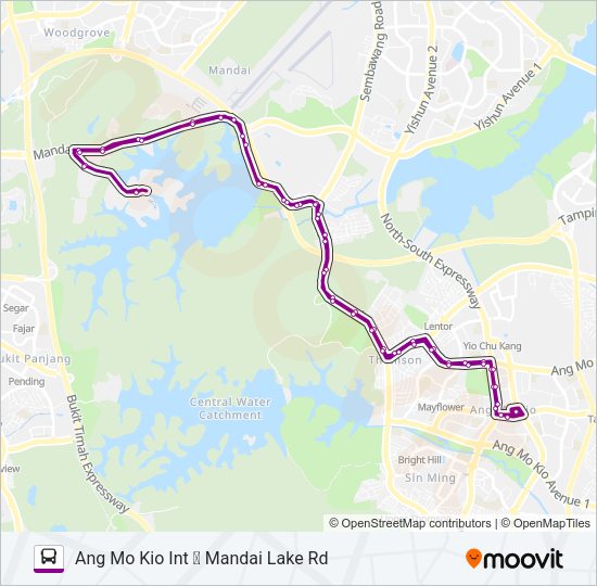 138 Bus Line Map