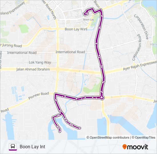 249 Bus Route Map