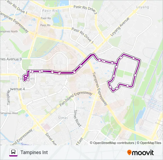 公交4路的线路图