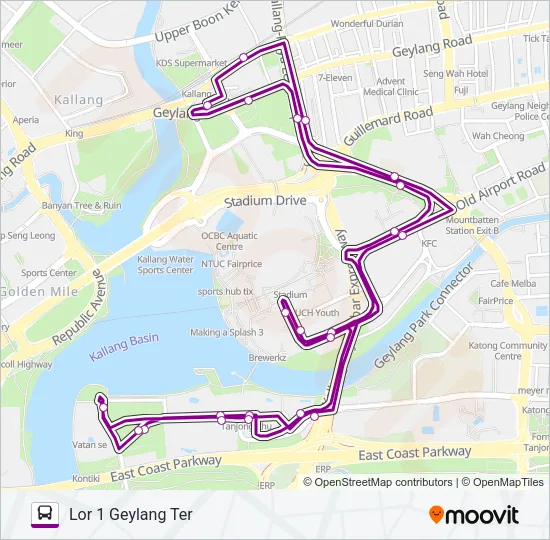 公交11路的线路图