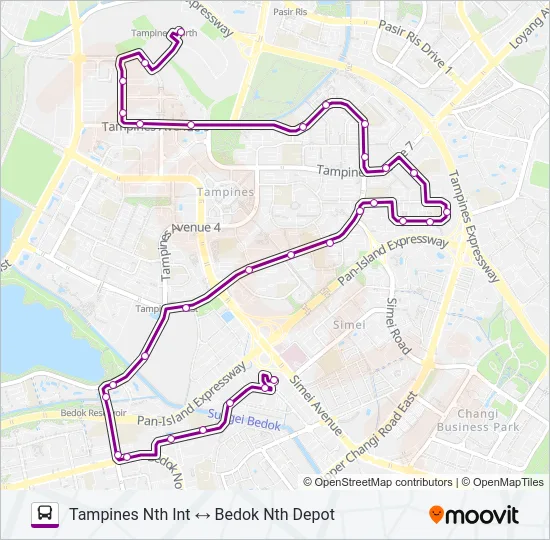 公交18路的线路图