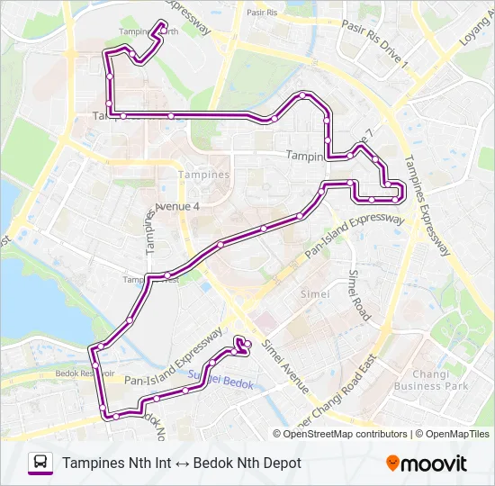 公交18路的线路图