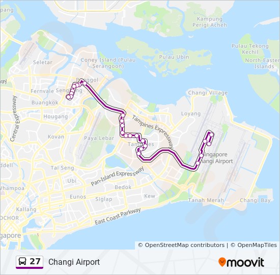 27 Route Schedules Stops Maps Changi Airport Updated 