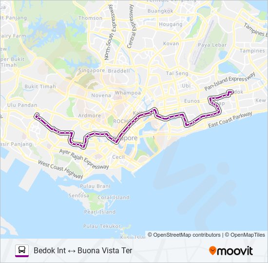 32 bus Line Map