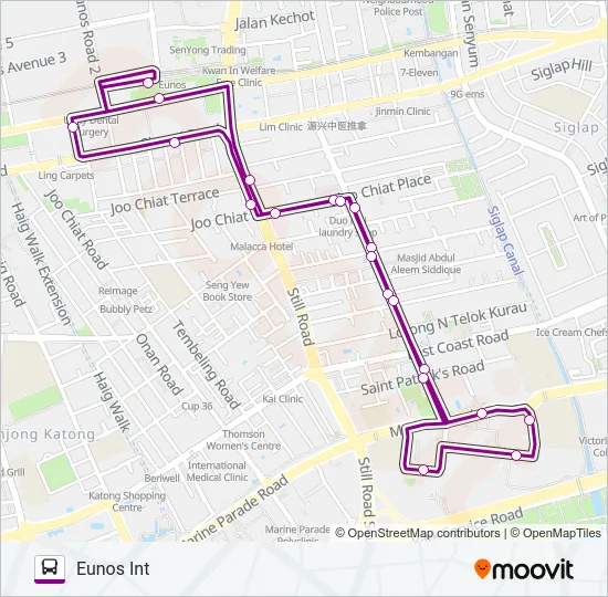 公交150路的线路图