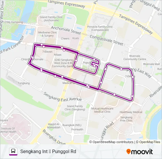 公交372路的线路图