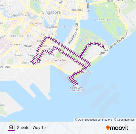 Bus 400 Route Map 400 Route: Schedules, Stops & Maps - Shenton Way Ter (Updated)