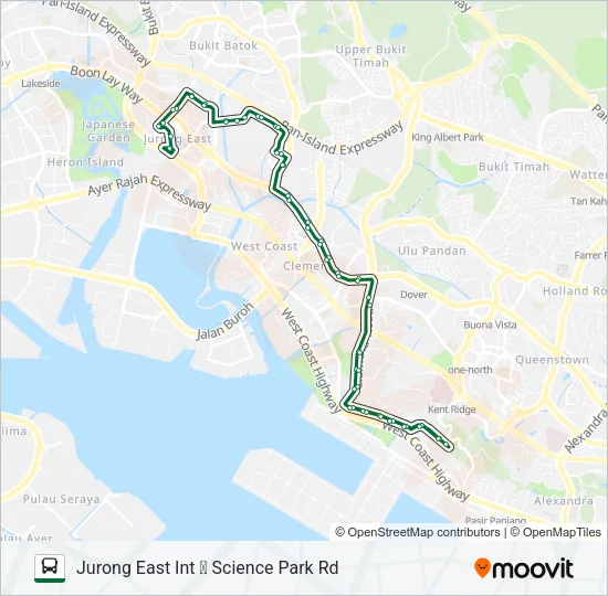 公交183路的线路图