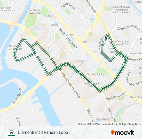 公交285路的线路图