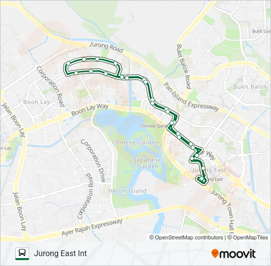 公交334路的线路图