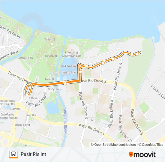 公交354路的线路图