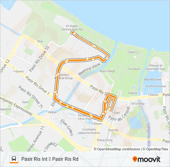 公交403路的线路图