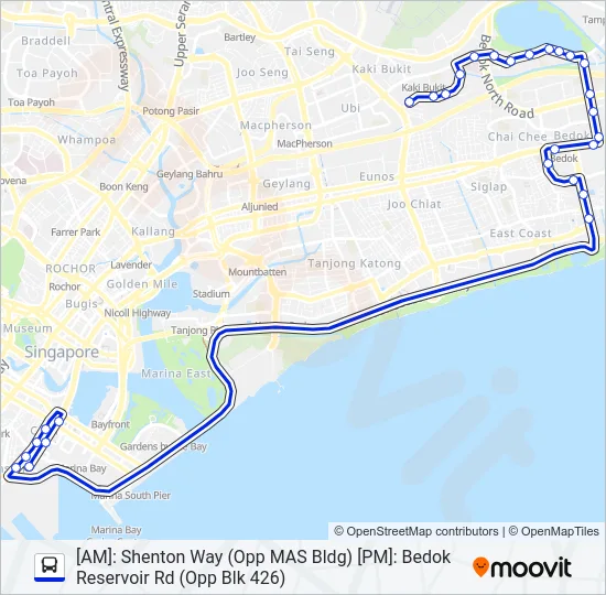 公交621路的线路图