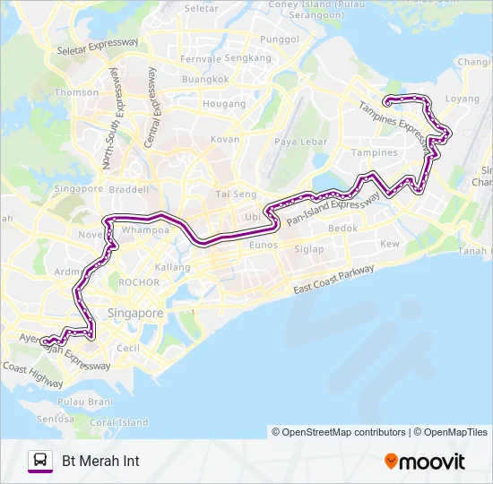 公交5路的线路图