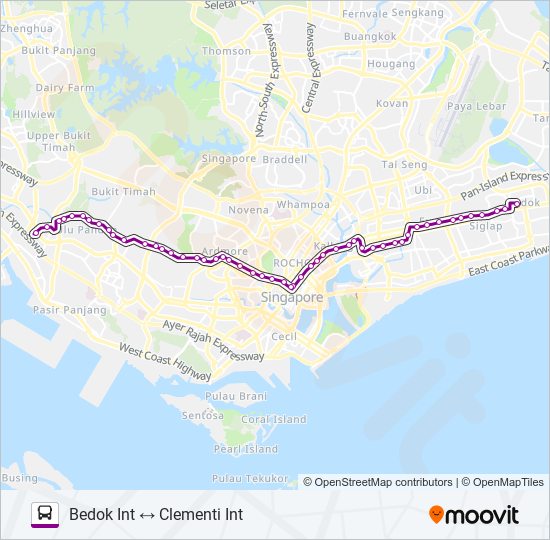 7 bus Line Map