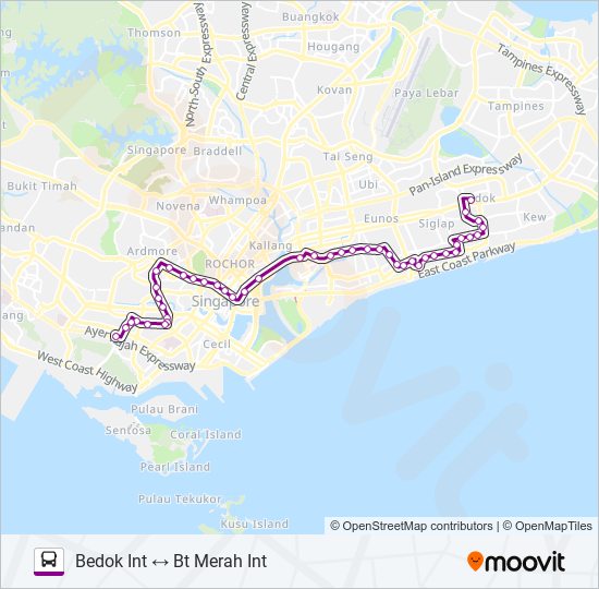 16 bus Line Map