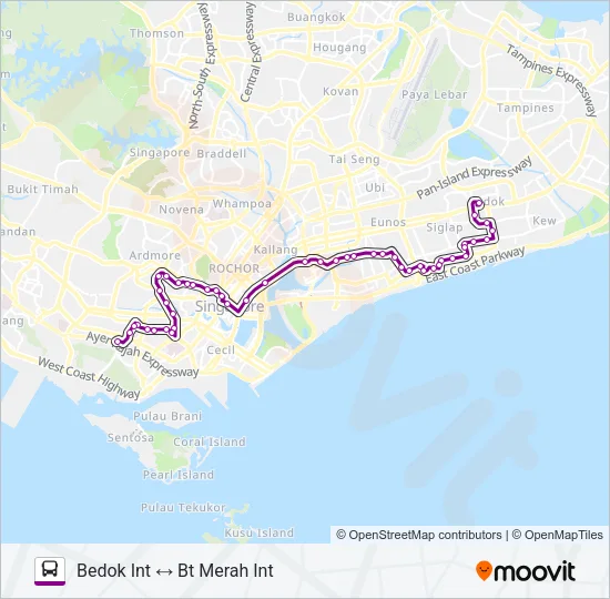 公交16路的线路图