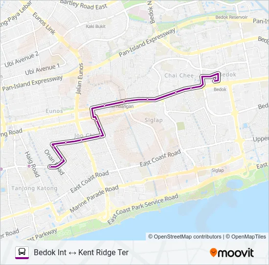 公交33路的线路图