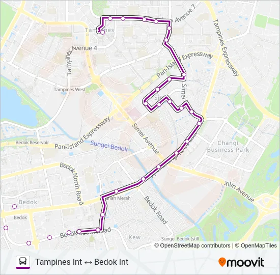 公交38路的线路图