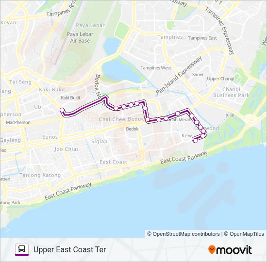 公交45路的线路图