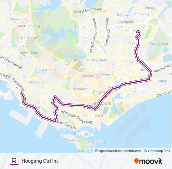 公交51路的线路图