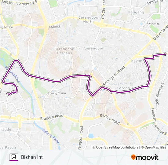 公交53路的线路图
