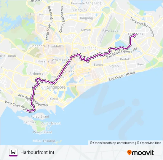 公交65路的线路图