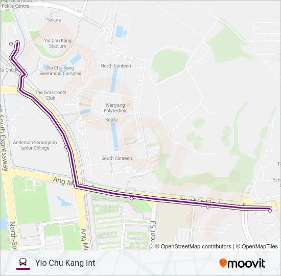 公交72路的线路图