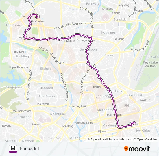 公交76路的线路图