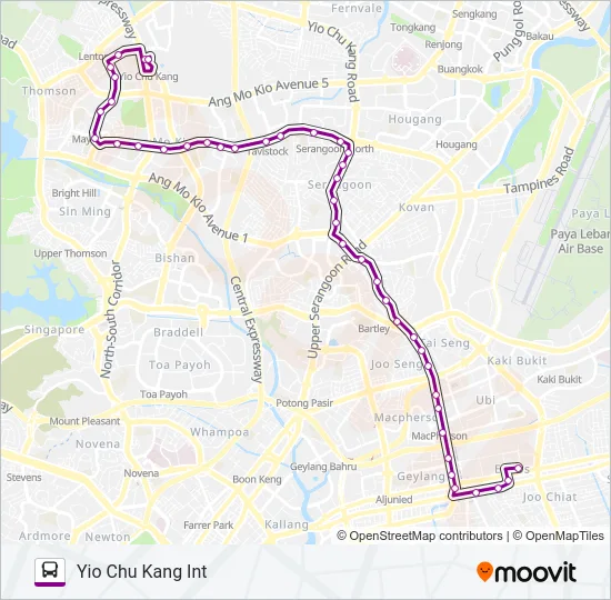 公交76路的线路图