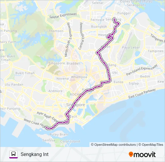 公交80路的线路图