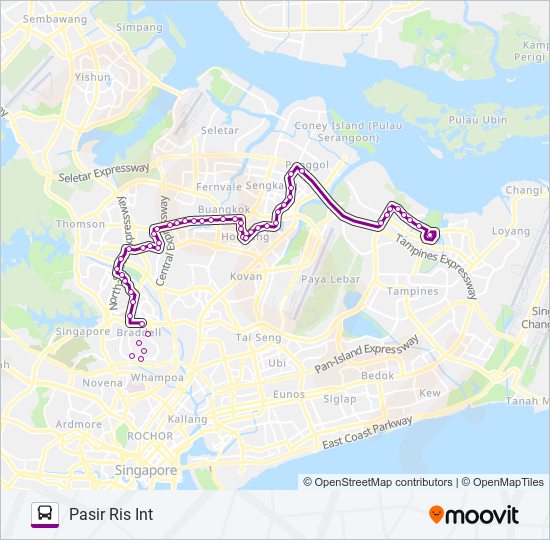 88 bus Line Map