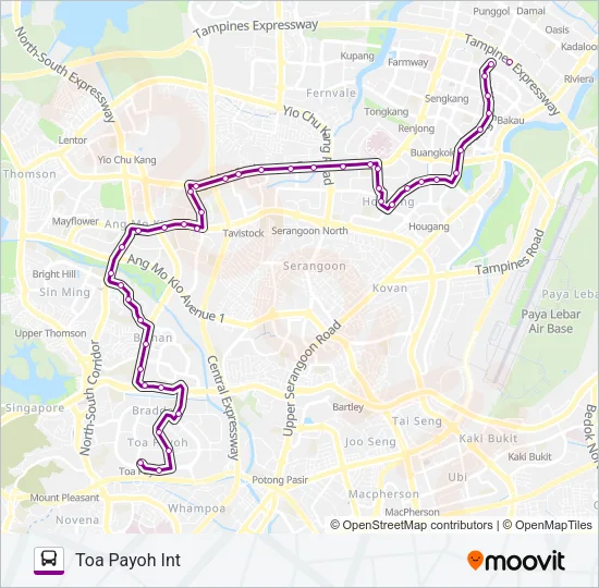 公交88路的线路图