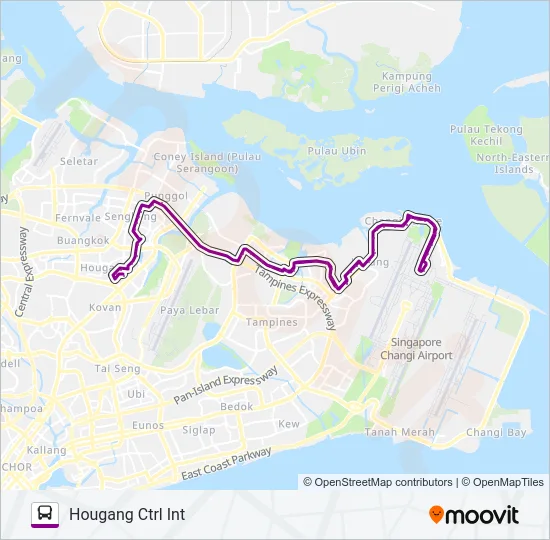 公交89路的线路图